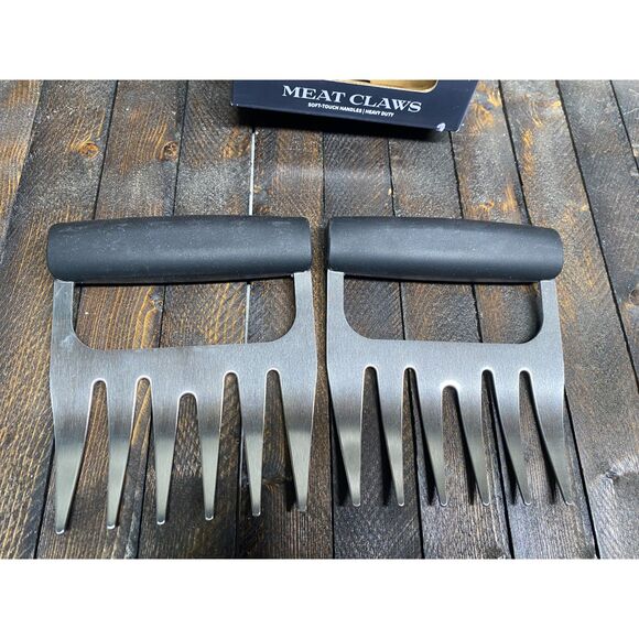 Louisiana Grills Meat Claws 2-Piece Stainless Steel Heavy Duty Set - Picture 3 of 6